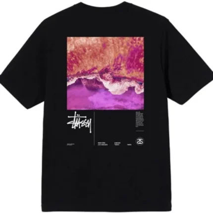 Stussy Dreamy Ocean T-Shirt Black