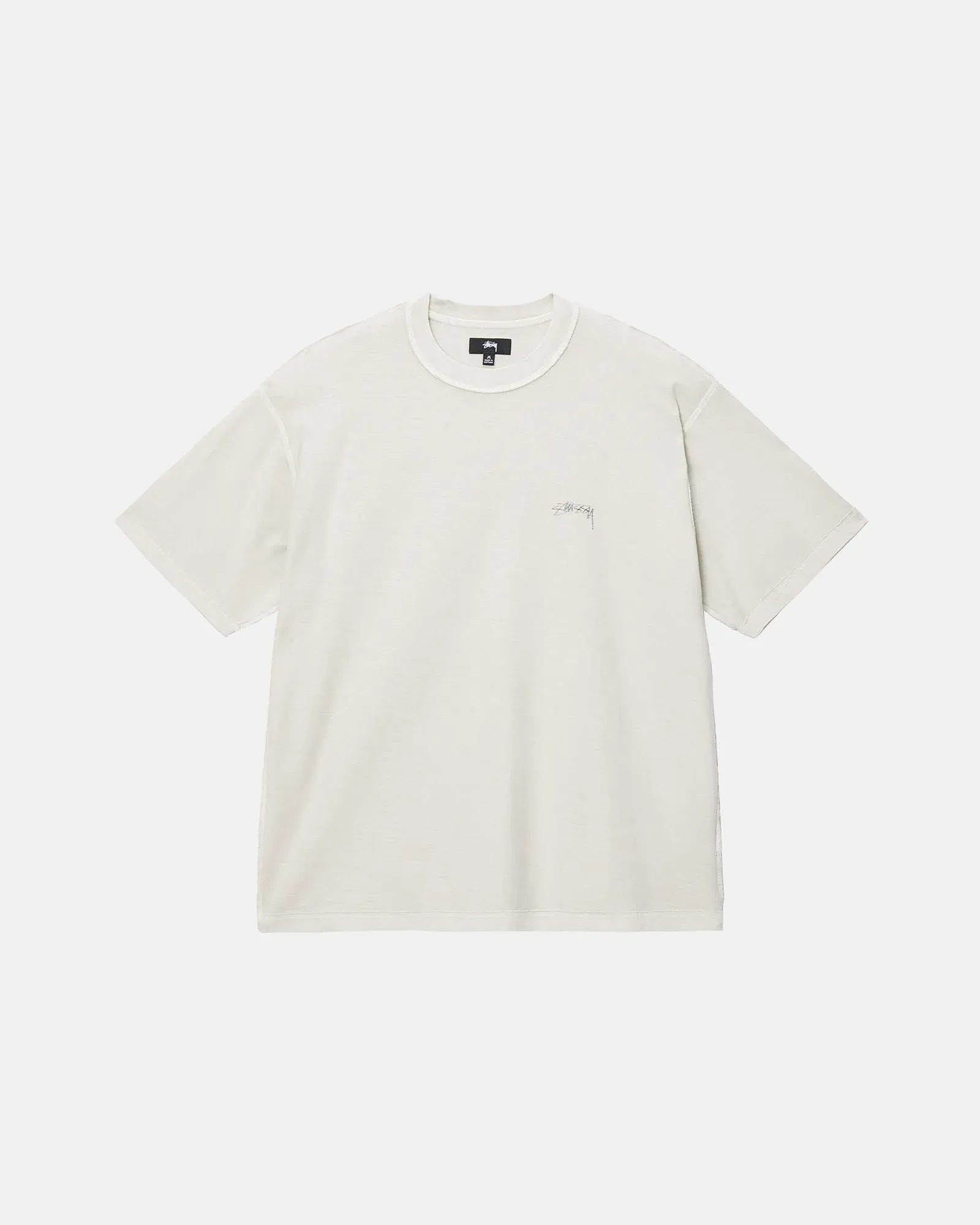 STUSSY LAZY TEE BONE STUSSY LAZY TEE BONE