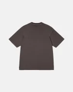 STUSSY LAZY TEE FADED BLACK