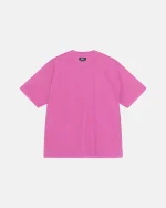 STUSSY LAZY TEE MANGENTA