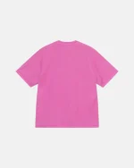 STUSSY LAZY TEE MANGENTA