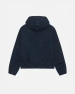 STUSSY WORK JACKET INSULATED CANVAS NAVY