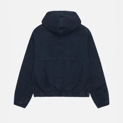 STUSSY WORK JACKET INSULATED CANVAS NAVY