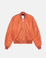 STUSSY BUILT REVERSIBLE BOMBER JACKET BRICK
