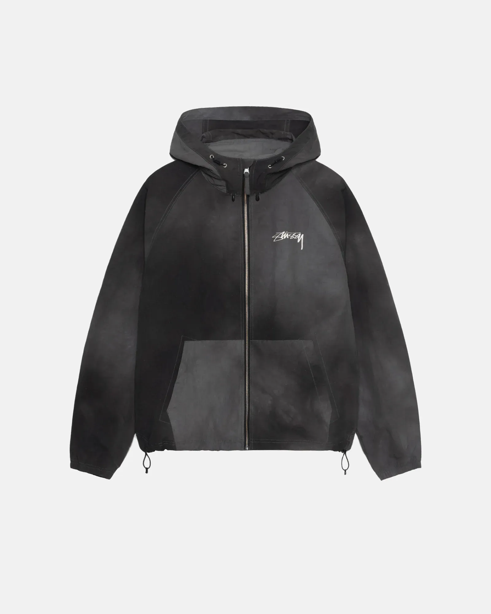 STUSSY BEACH SHELL WAVE DYE BLACK STUSSY BEACH SHELL WAVE DYE BLACK