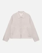 STUSSY SS LINK NYLON CLUB JACKET BONE