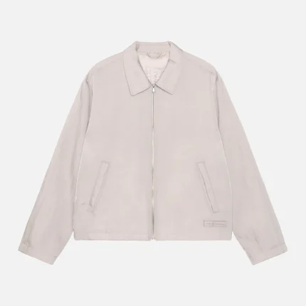 STUSSY SS LINK NYLON CLUB JACKET BONE