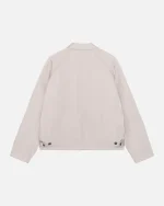STUSSY SS LINK NYLON CLUB JACKET BONE