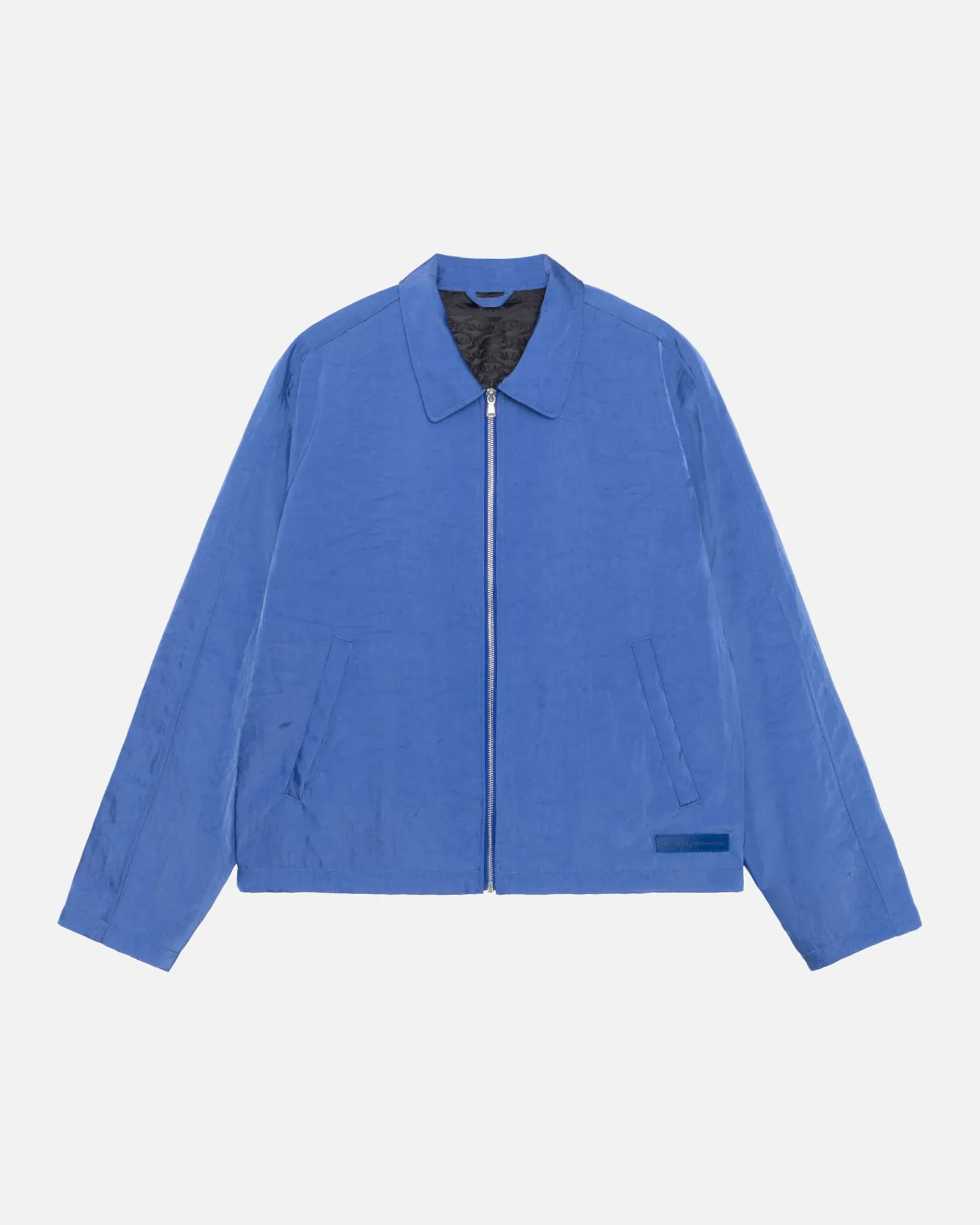 STUSSY SS LINK NYLON CLUB JACKET ROYAL STUSSY SS LINK NYLON CLUB JACKET ROYAL