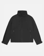 STUSSY SHORT MILITARY PARKA BLACK