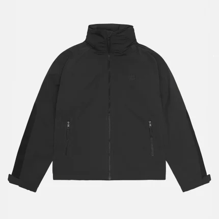 STUSSY SHORT MILITARY PARKA BLACK