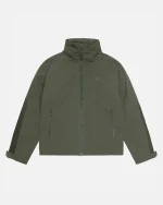 STUSSY SHORT MILITARY PARKA PINE