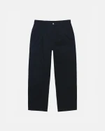 STUSSY CHINO WORK PANT BLACK