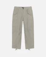 STUSSY MILITARY CARGO PANT RIPSTOP OLIVE