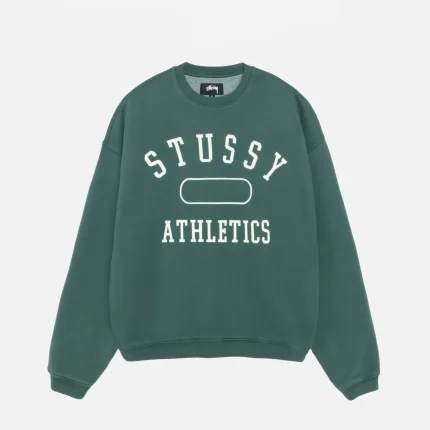 STÜSSY ATHLETICS CREW PINE