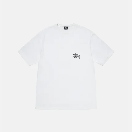 STUSSY BASIC STÜSSY TEE WHITE