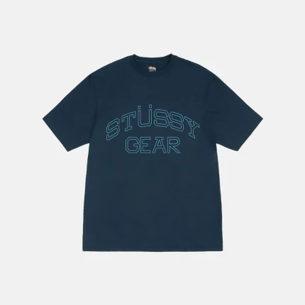 STÜSSY GEAR TEE NAVY