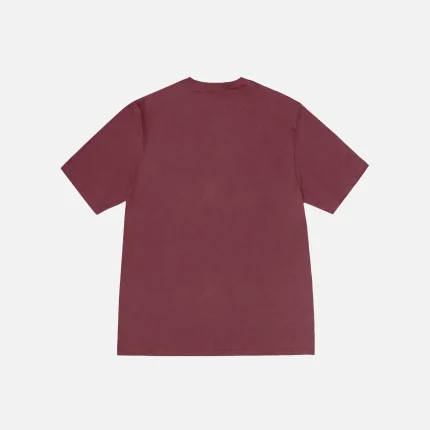 STÜSSY GEAR TEE OXBLOOD