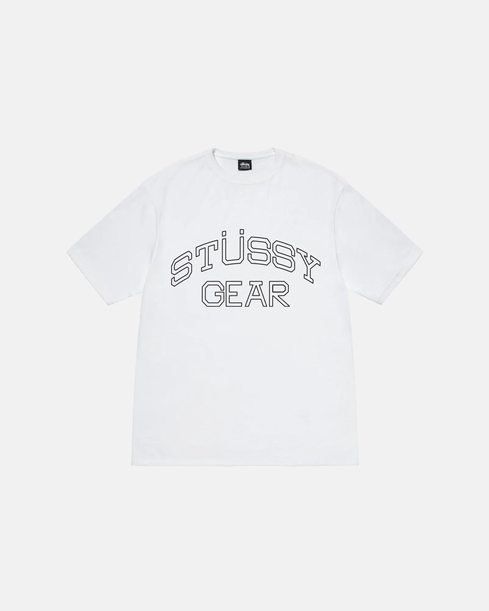 STÜSSY GEAR TEE WHITE STÜSSY GEAR TEE WHITE