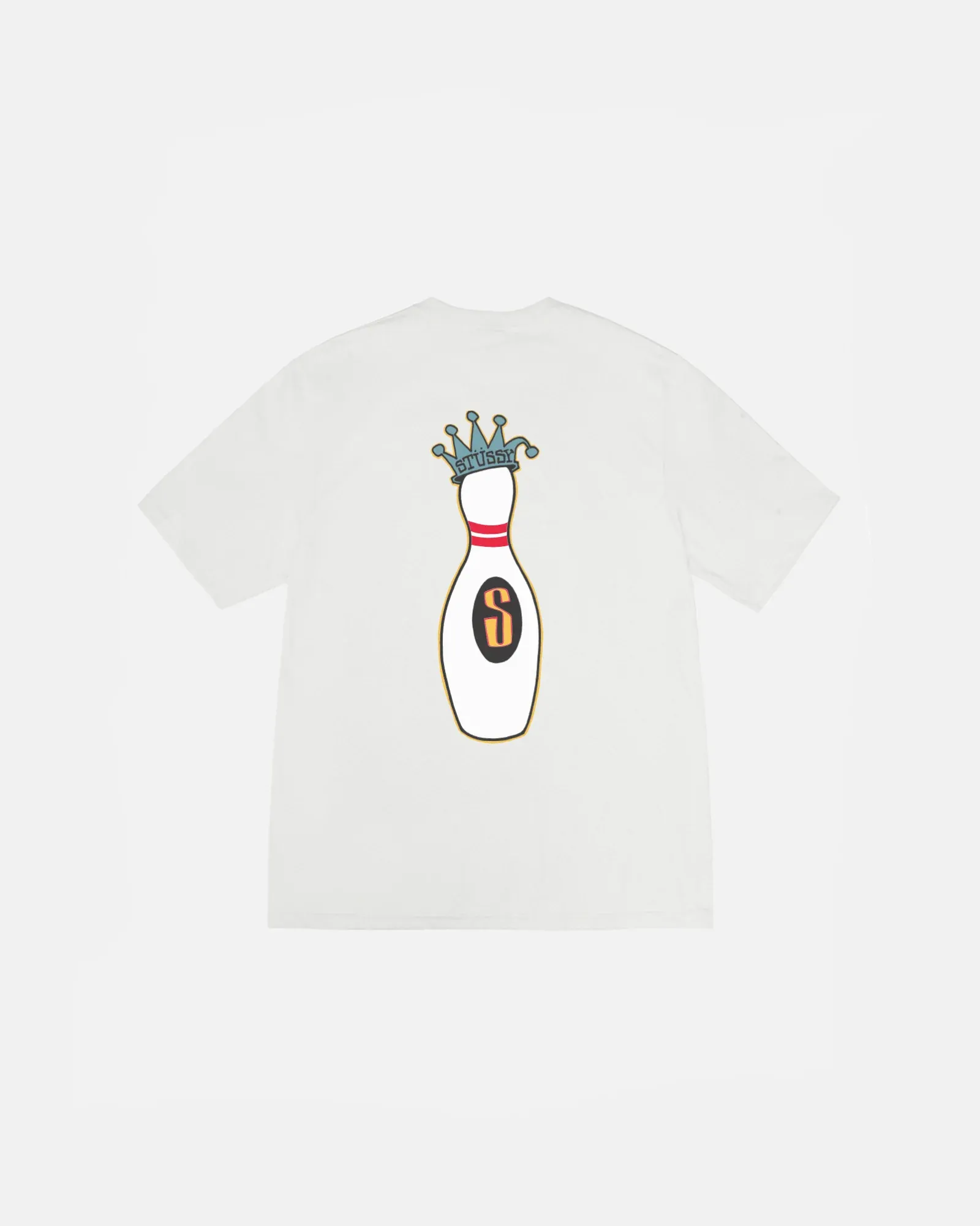 STUSSY KINGPIN TEE PIGMENT DYED NATRUAL STUSSY KINGPIN TEE PIGMENT DYED NATRUAL