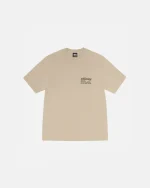 STUSSY DNA TEE PIGMENT DYED KHAKI