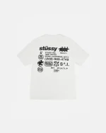 STUSSY DNA TEE PIGMENT DYED NATRUAL
