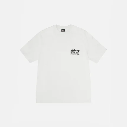 STUSSY DNA TEE PIGMENT DYED NATRUAL