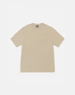 STUSSY BUANA TEE PIGMENT DYED KHAKI