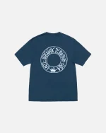 STUSSY BUANA TEE PIGMENT DYED NAVY
