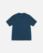 STUSSY BUANA TEE PIGMENT DYED NAVY