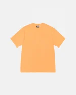 STUSSY BUANA TEE PIGMENT DYED YELLOW