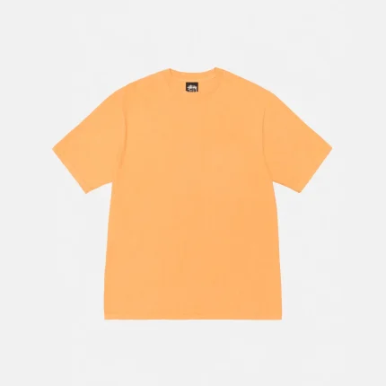 STUSSY BUANA TEE PIGMENT DYED YELLOW