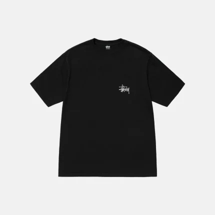 STUSSY CALIFORNIA GROWN TEE PIGMENT DYED BLACK