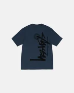 STUSSY BUANA STOCK TEE BLACK