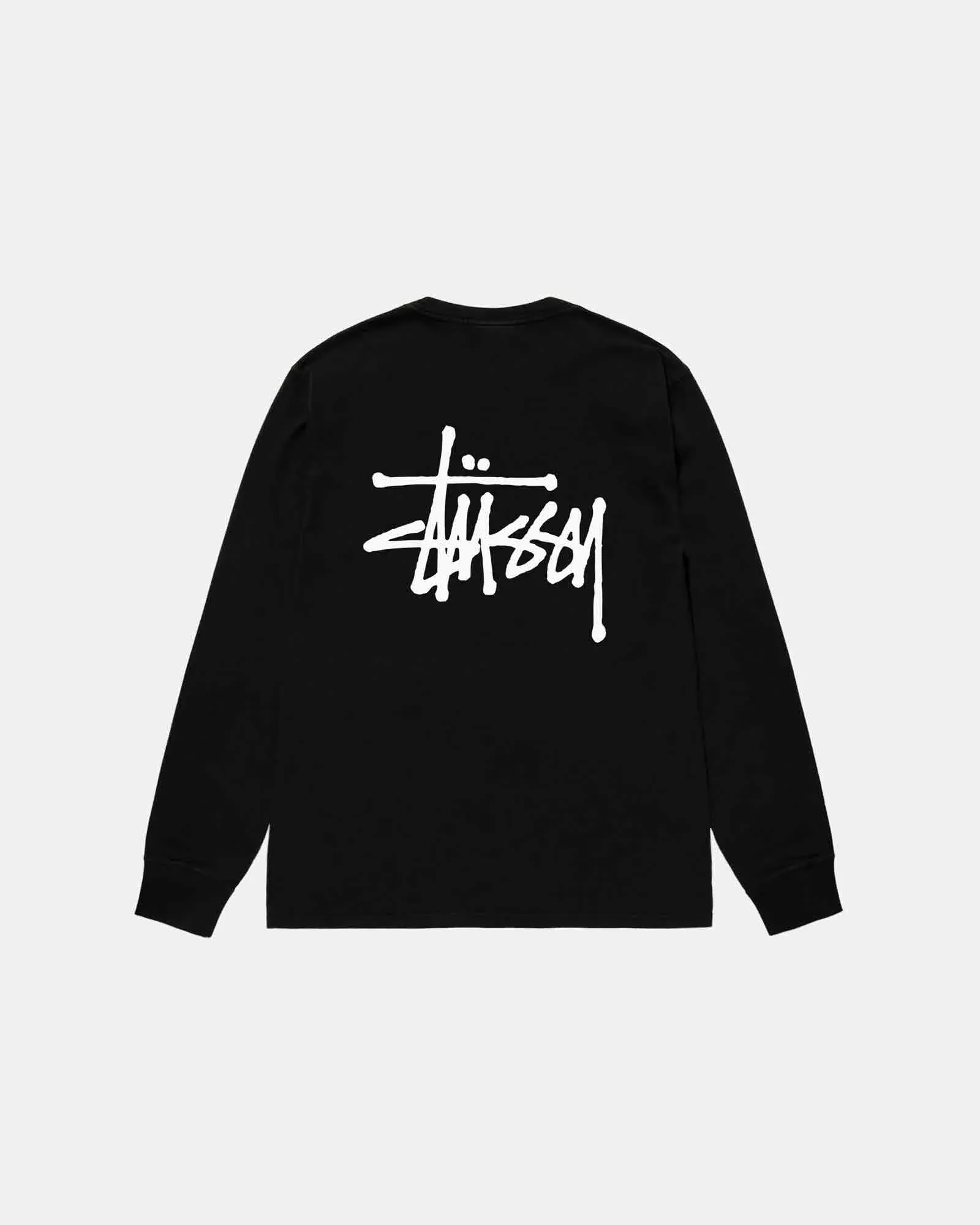 STUSSY BASIC STÜSSY LS TEE BLACK STUSSY BASIC STÜSSY LS TEE BLACK