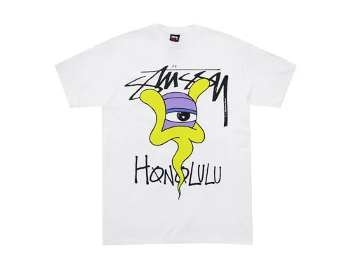 Ghost X Stussy Honolulu Shirt White Ghost X Stussy Honolulu Shirt White