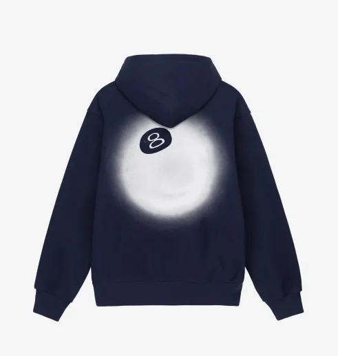 STUSSY 8 BALL FADE HOODIE STUSSY 8 BALL FADE HOODIE