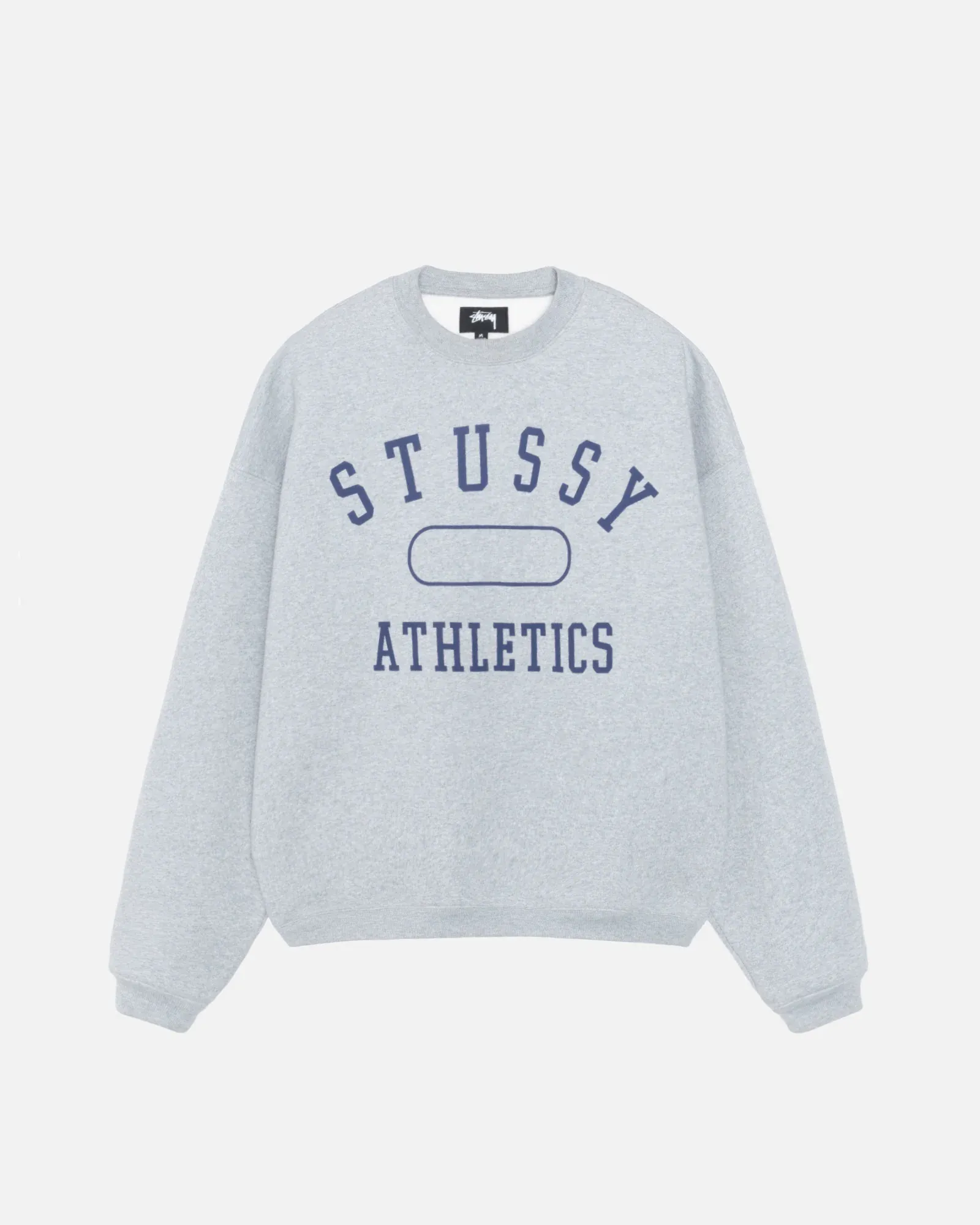 STÜSSY ATHLETICS CREW GREY HEATHER STÜSSY ATHLETICS CREW GREY HEATHER