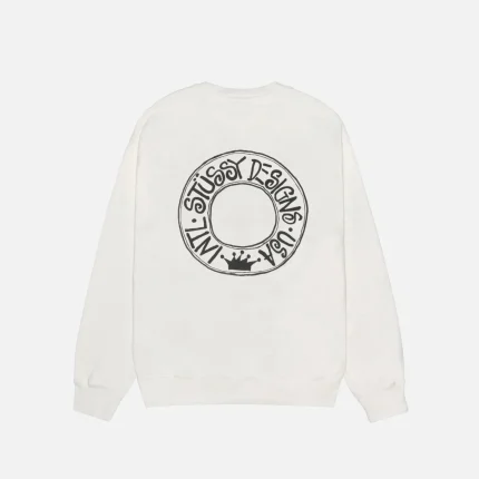 STUSSY BUANA CREW PIGMENT DYED NATRAUL