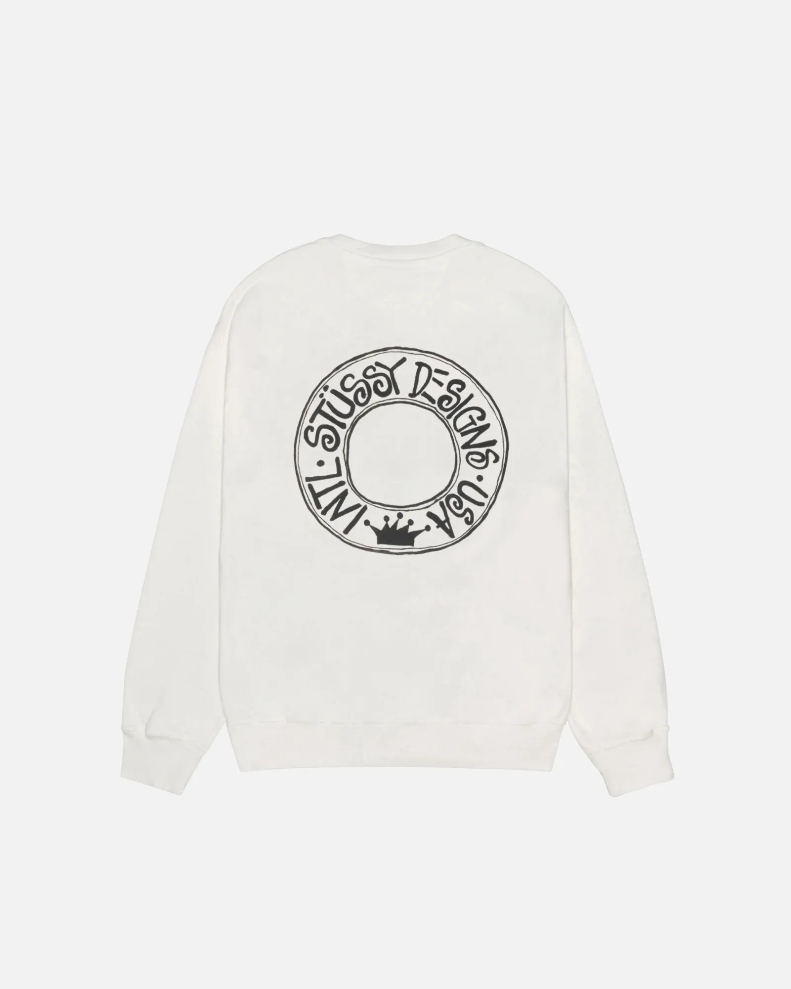 STUSSY BUANA CREW PIGMENT DYED NATRAUL STUSSY BUANA CREW PIGMENT DYED NATRAUL