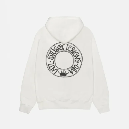 STUSSY BUANA HOODIE PIGMENT DYED NATRUAL