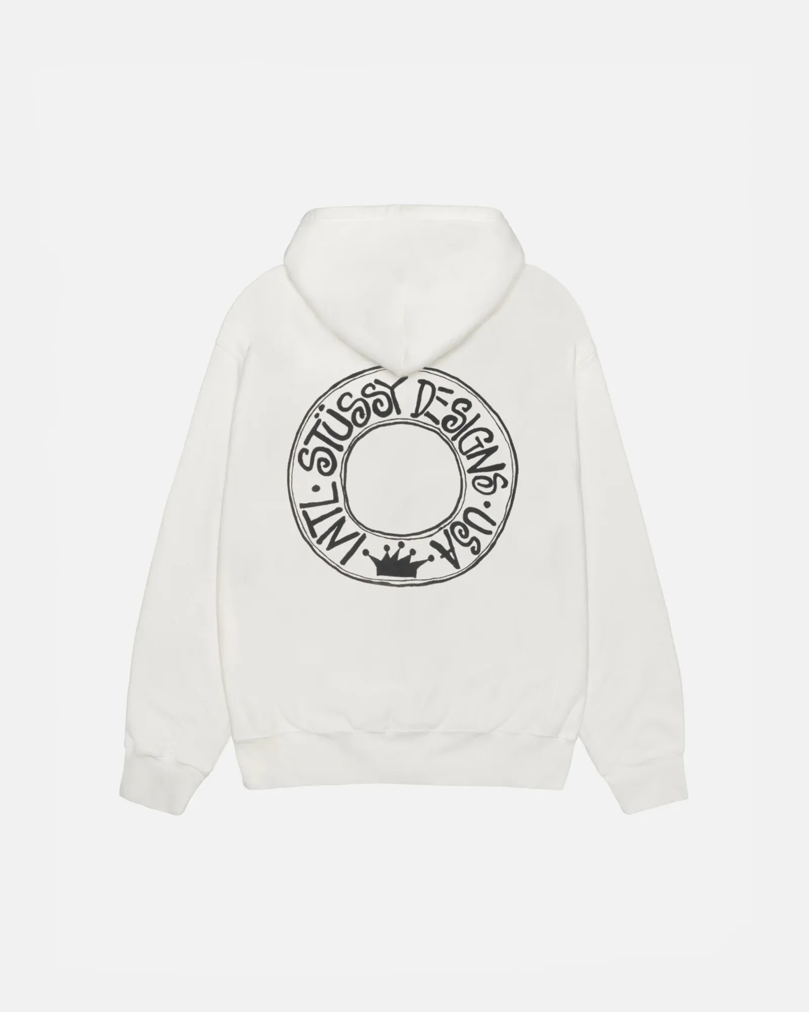 STUSSY BUANA HOODIE PIGMENT DYED NATRUAL STUSSY BUANA HOODIE PIGMENT DYED NATRUAL