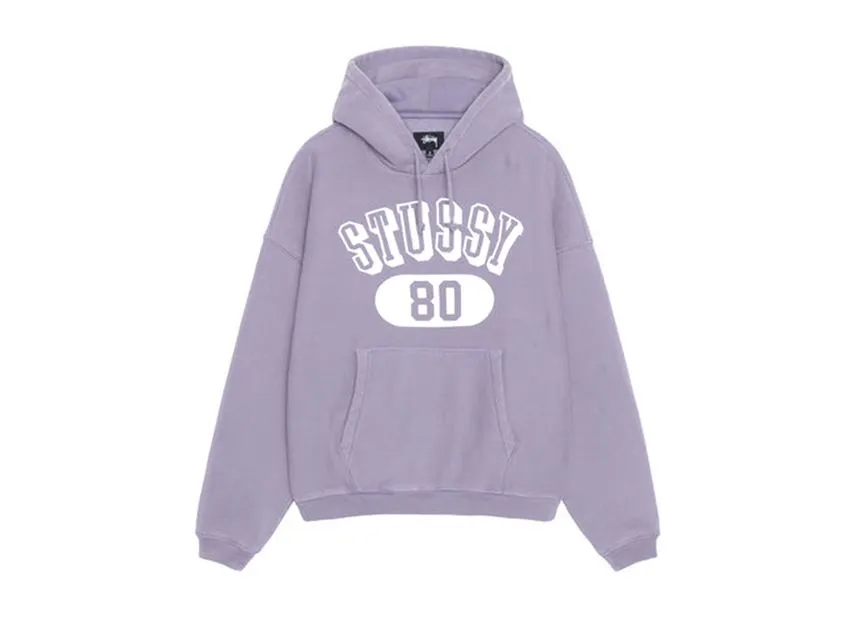 Stussy 80 Relaxed Hoodie Ash Purple Stussy 80 Relaxed Hoodie Ash Purple