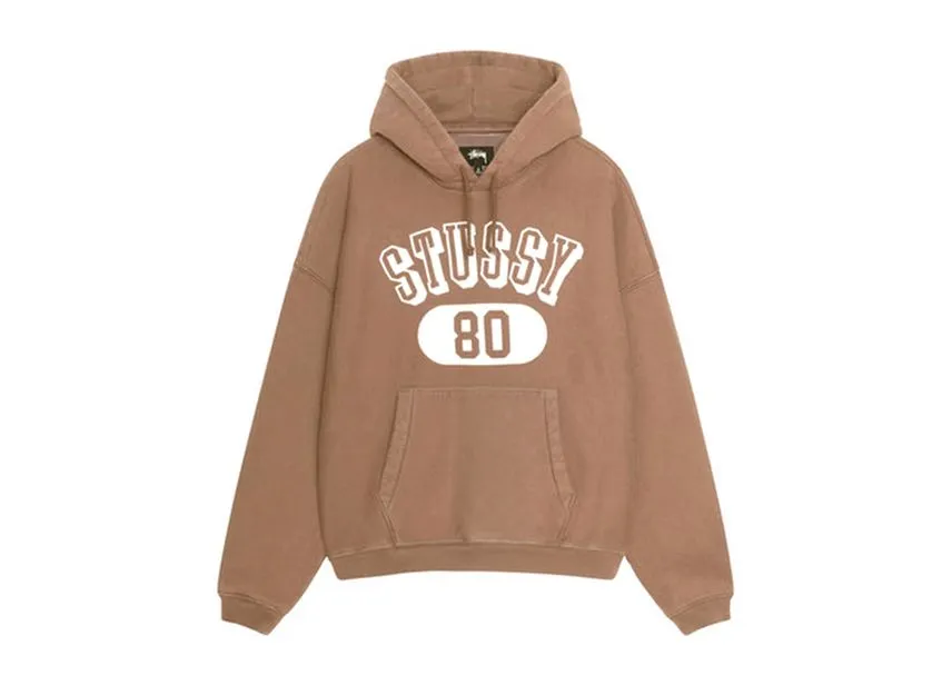 Stussy 80 Relaxed Hoodie Brown Stussy 80 Relaxed Hoodie Brown
