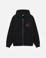 Stussy APOCALYPSE ZIP HOODIE