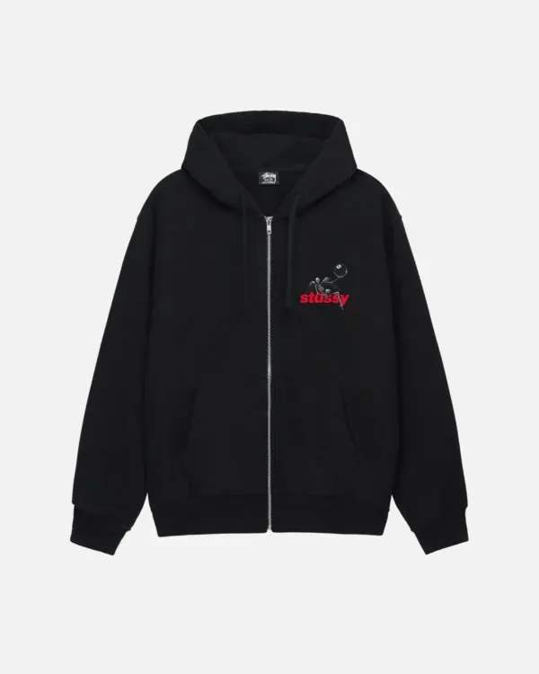 Stussy APOCALYPSE ZIP HOODIE Stussy APOCALYPSE ZIP HOODIE
