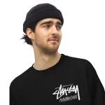 Stussy Amsterdam Crewneck Sweatshirt black
