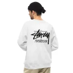 Stussy Amsterdam Crewneck Sweatshirt white