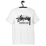 Stussy Amsterdam Shirt black white