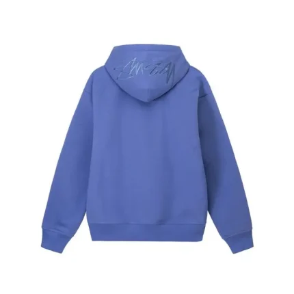 Stussy Back Applique Hoodie Denim